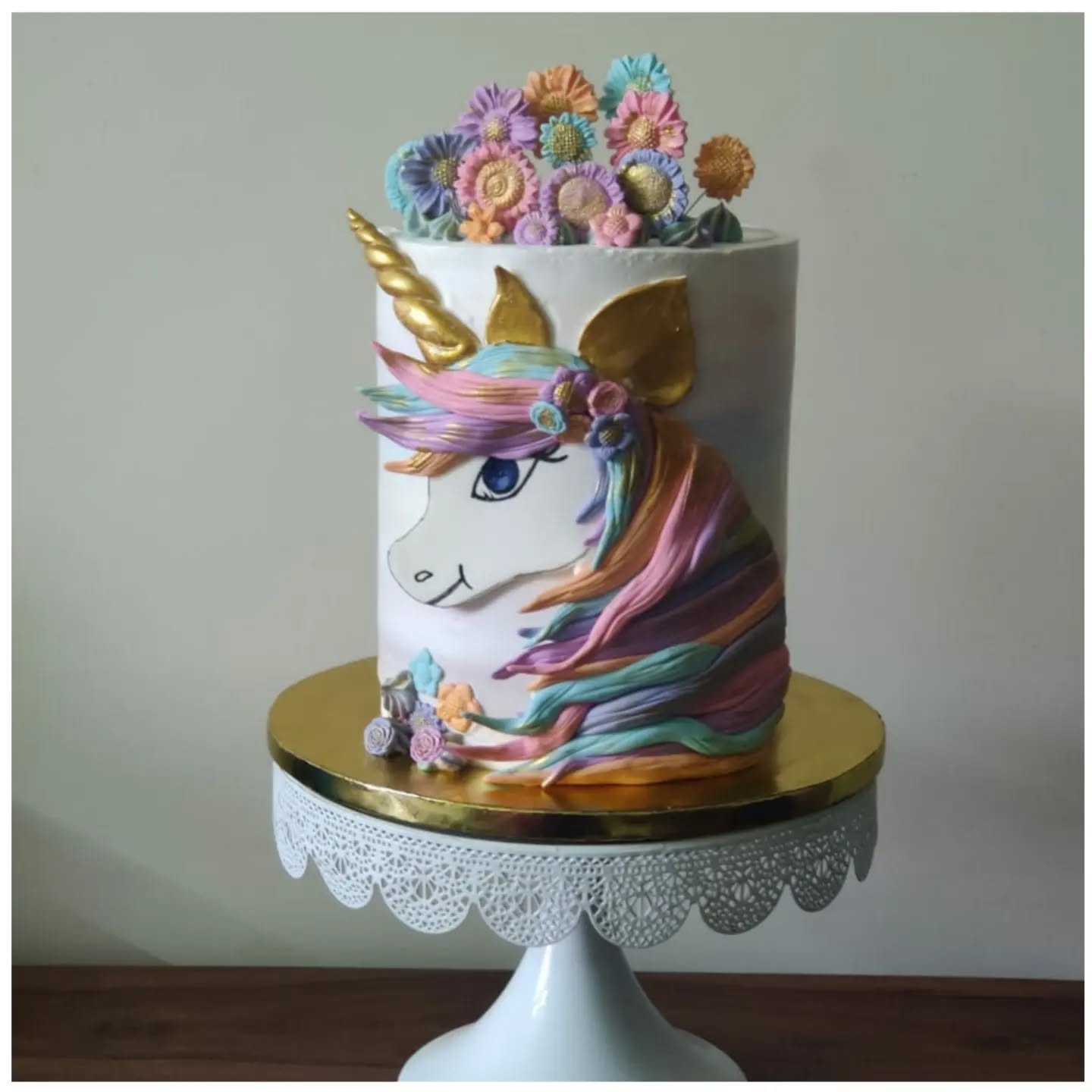 Unicorn Theme Strawberry Chocolate Cake | Magical Teen Birthday Cake