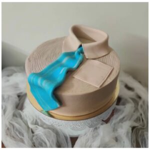 Men’s Shirt & Tie Chocolate Hazelnut Cake