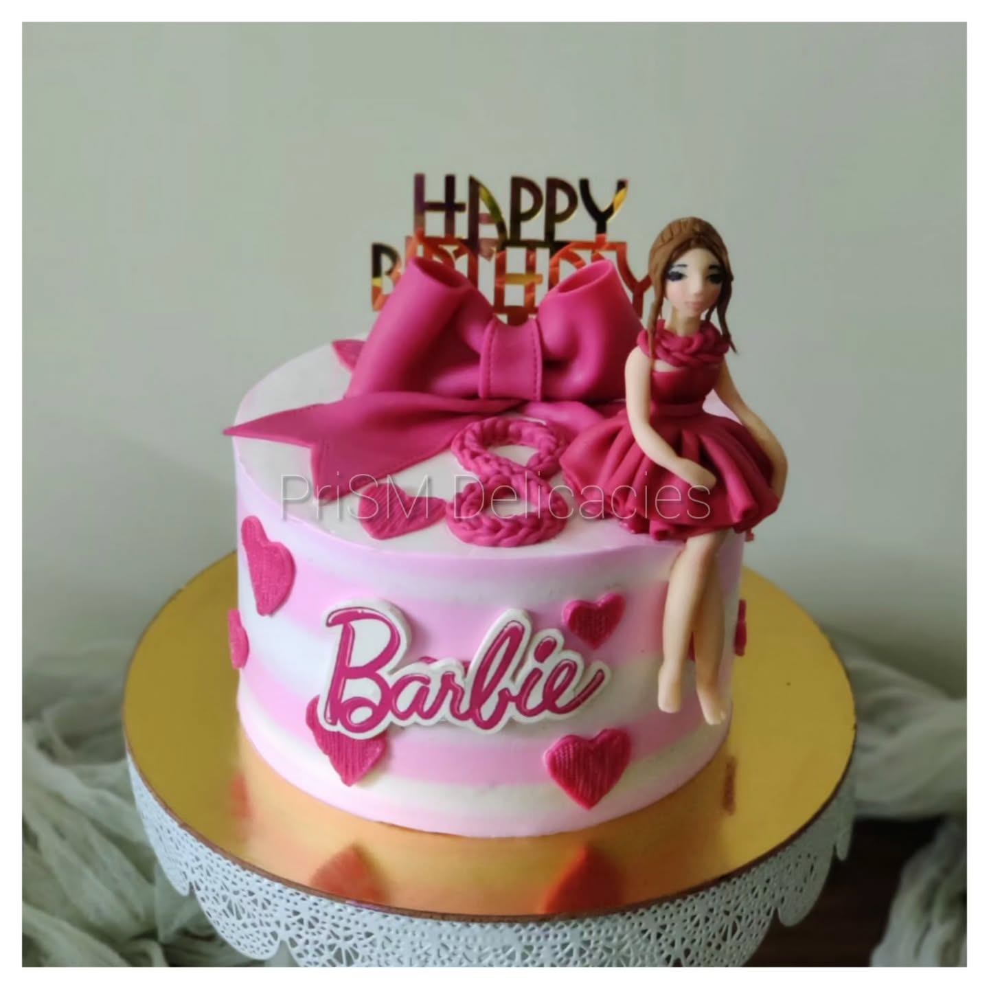 Barbie blueberry- cake