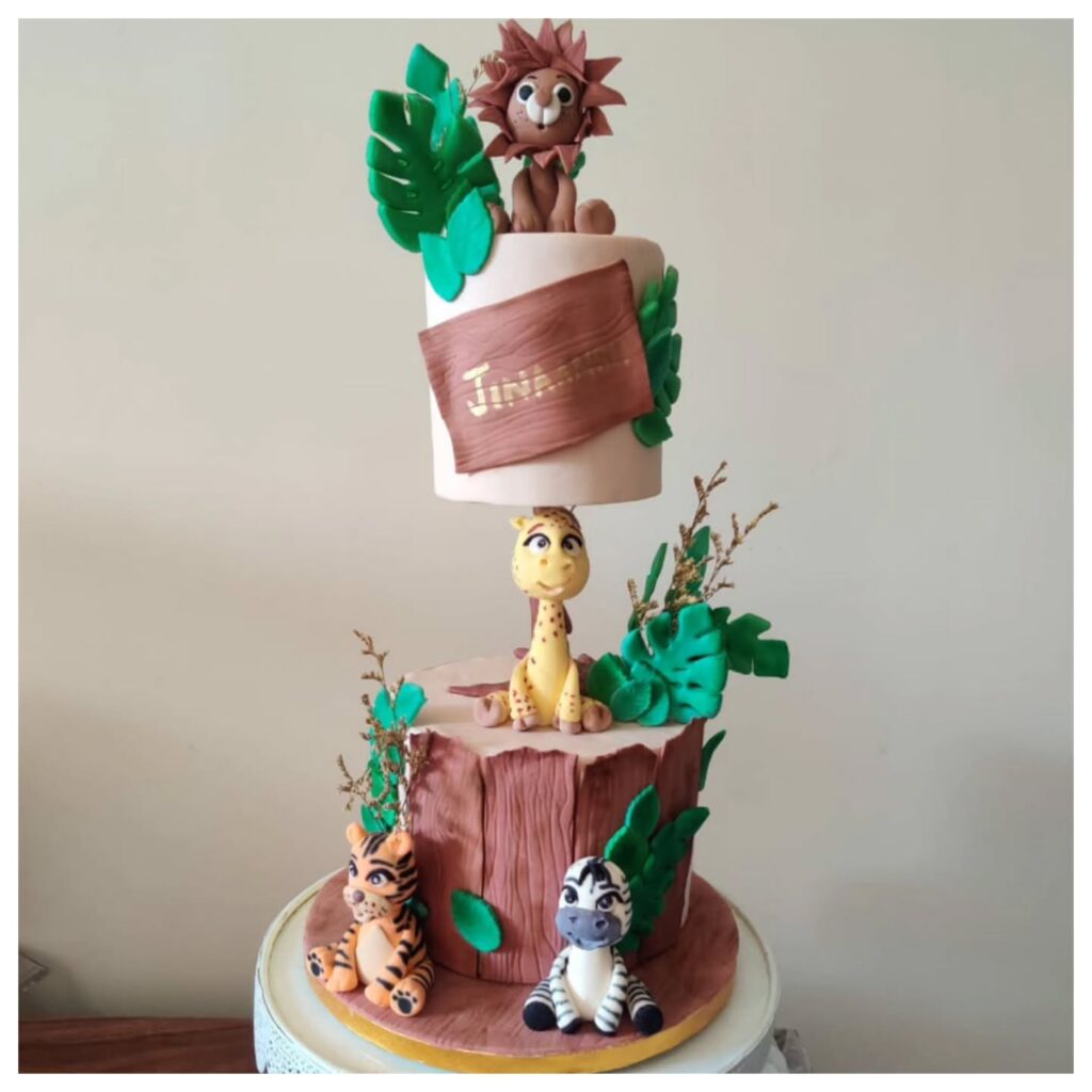 Jungle theme Cake - Caketales