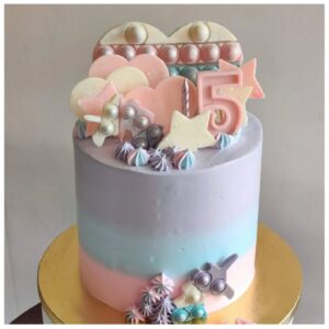 Pop-It fidget themed cake