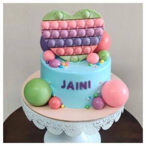 PopIt Fidget Theme Cake