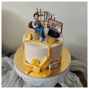 scrumptious chocolate strawberry birthday cake