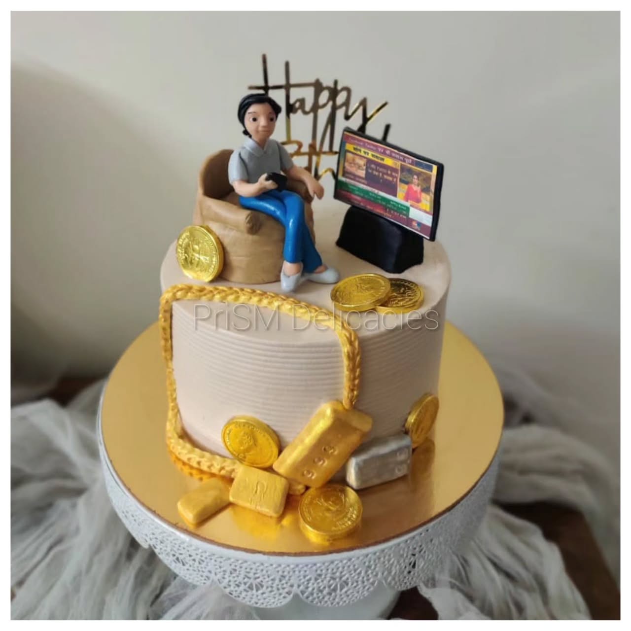 scrumptious chocolate strawberry birthday cake